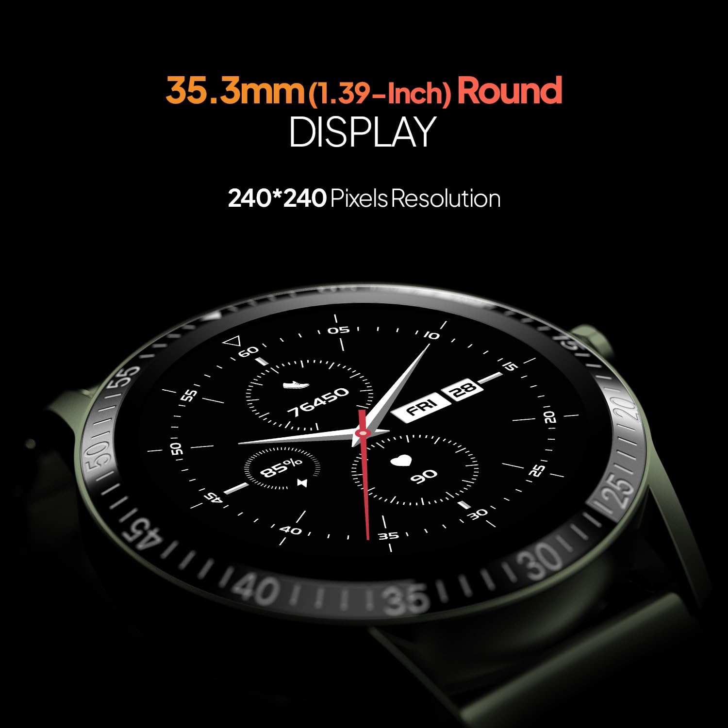 SmartFit Pro X Fitness Smartwatch